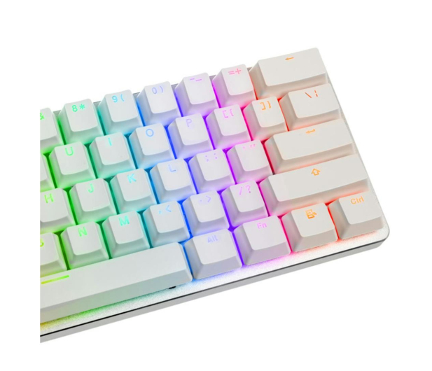 Glorious OUTLET - GMMK Compact Gateron Brown biała - 1569218 - zdjęcie 7